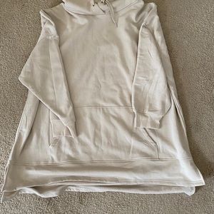 Cream colored hoodie - oversized